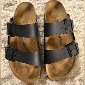 Beautiful new black Birkenstocks